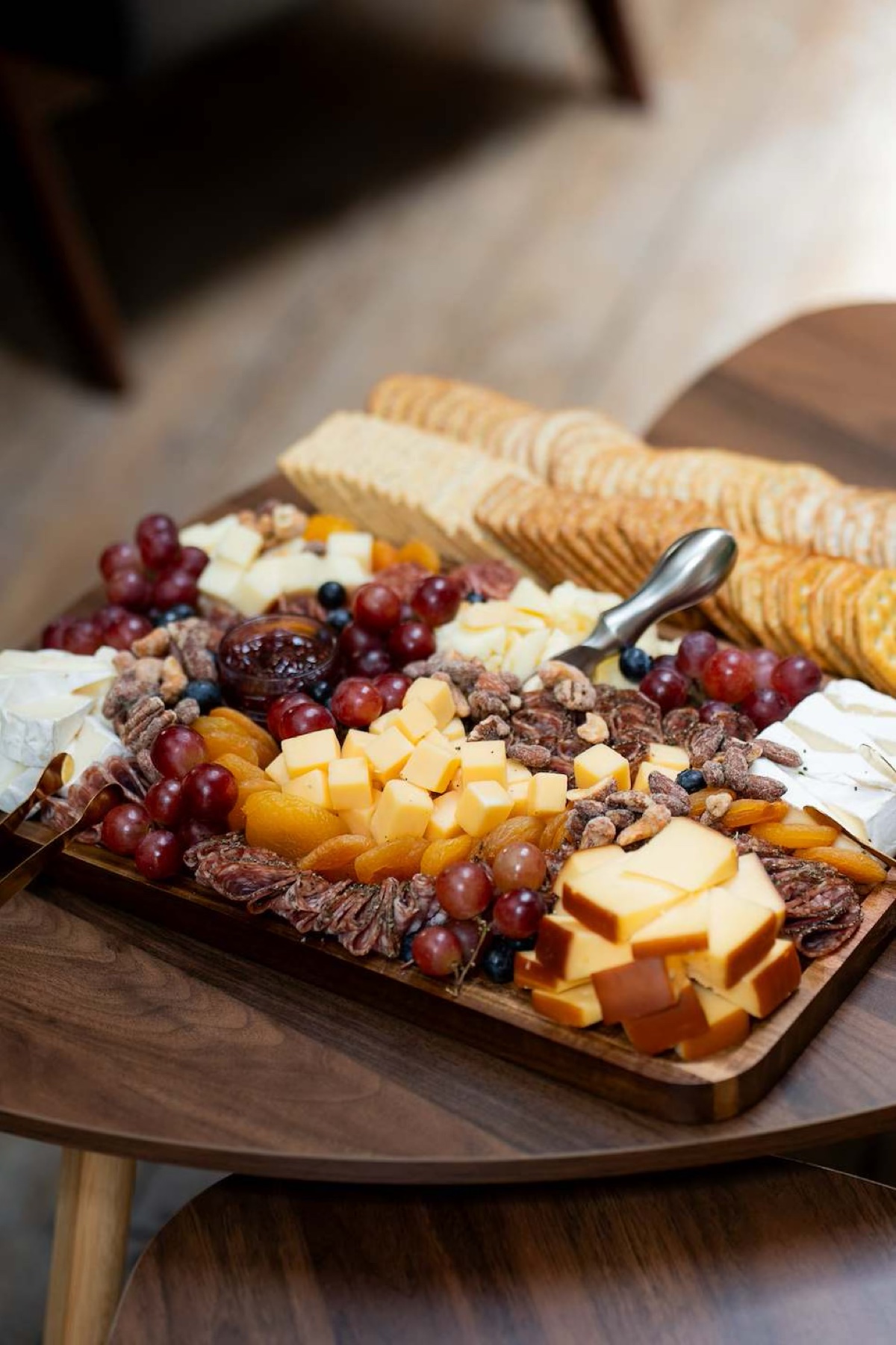 Cheese and charcuterie board